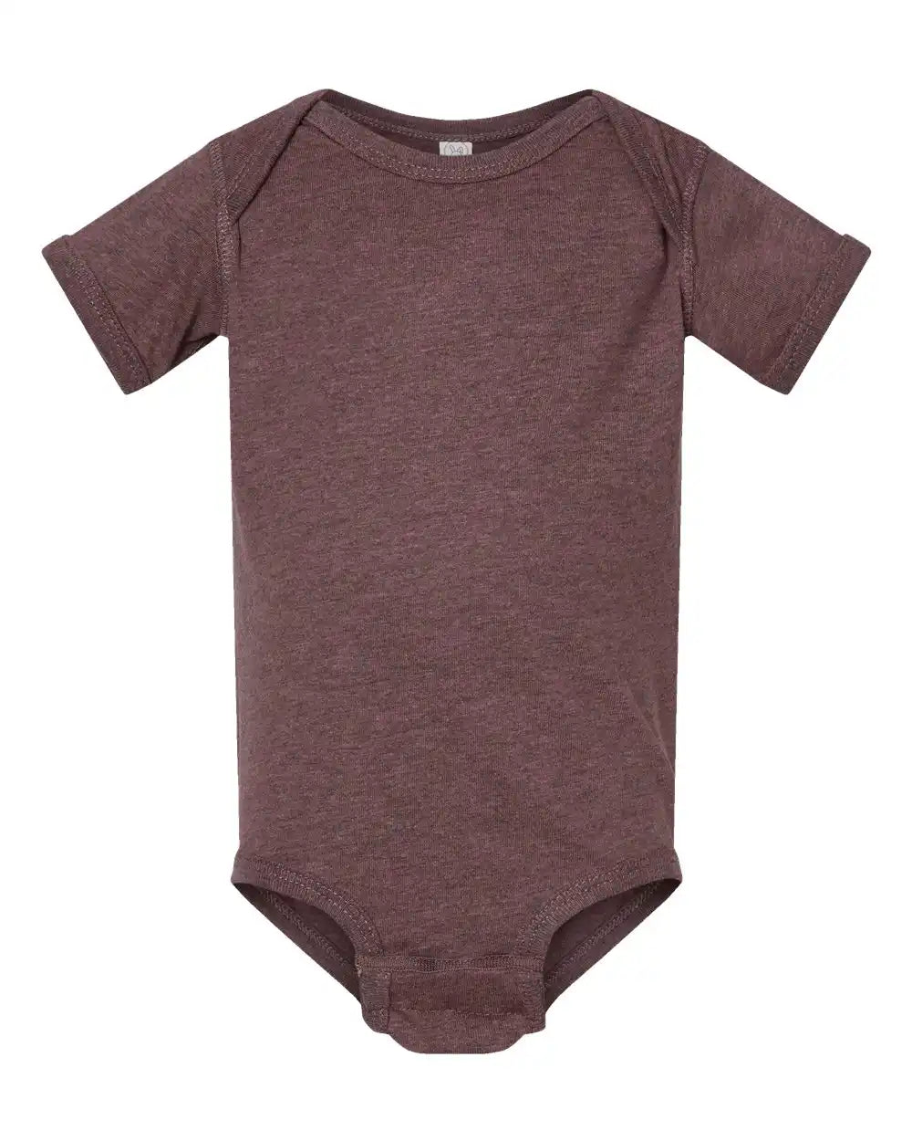 Rabbit Skins 4424 Infant Fine Jersey Bodysuit - Sangria Blackout - Nb