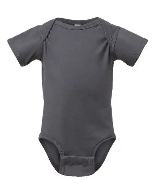 Rabbit Skins 4424 Infant Fine Jersey Bodysuit - Slate