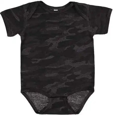 Rabbit Skins 4424 Infant Fine Jersey Bodysuit Storm Camo