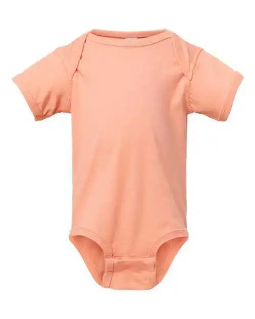 Rabbit Skins 4424 Infant Fine Jersey Bodysuit - Sunset