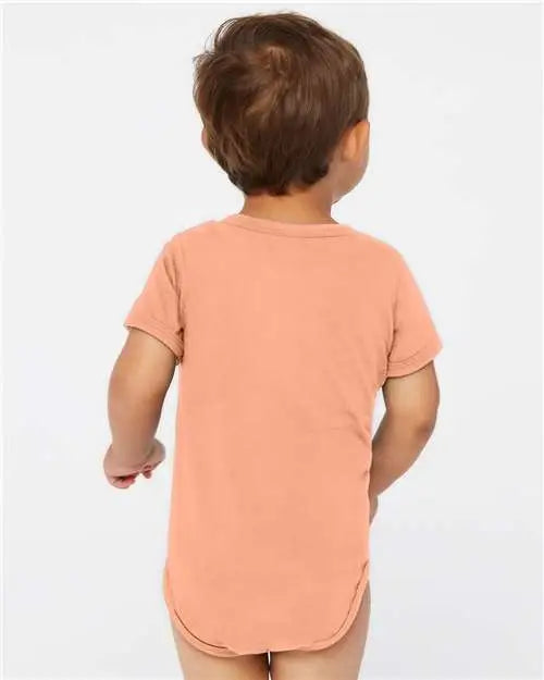 Rabbit Skins 4424 Infant Fine Jersey Bodysuit - Sunset