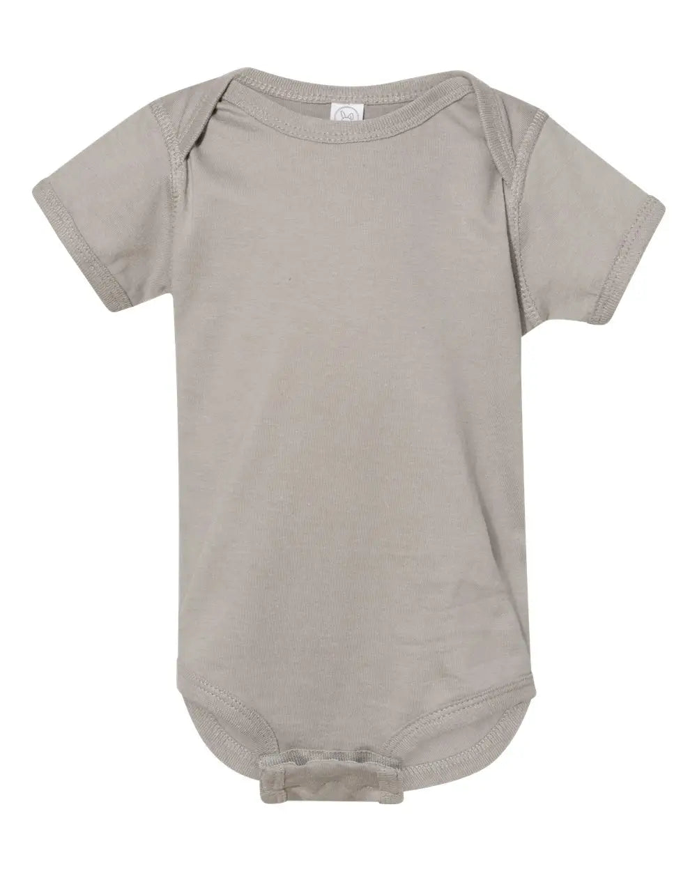 Rabbit Skins 4424 Infant Fine Jersey Bodysuit - Titanium - Nb