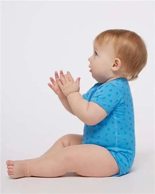 Rabbit Skins 4424 Infant Fine Jersey Bodysuit - Tradewind Spot