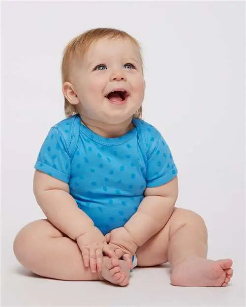 Rabbit Skins 4424 Infant Fine Jersey Bodysuit - Tradewind Spot