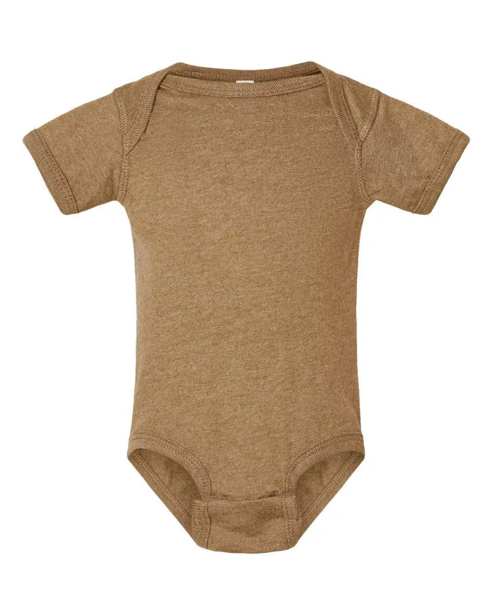 Rabbit Skins 4424 Infant Fine Jersey Bodysuit - Vintage Coyote Brown - Nb
