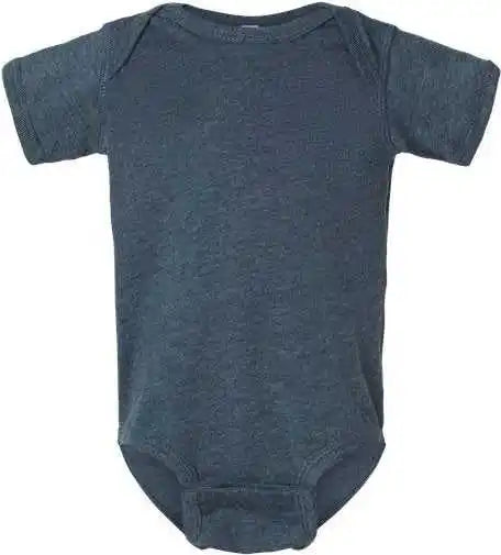 Rabbit Skins 4424 Infant Fine Jersey Bodysuit Vintage Denim