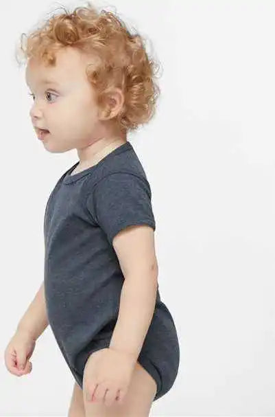 Rabbit Skins 4424 Infant Fine Jersey Bodysuit Vintage Denim