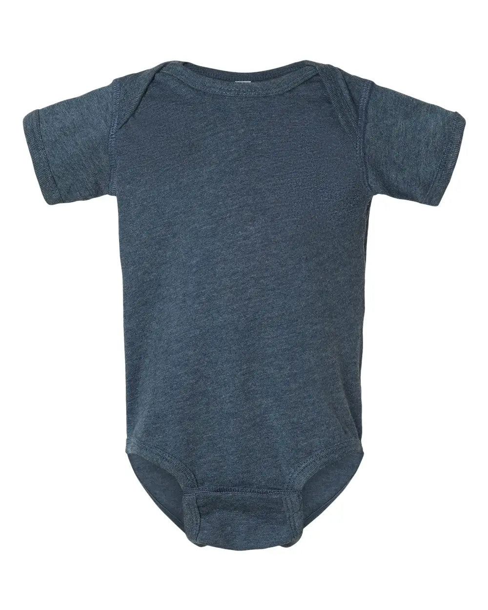 Rabbit Skins 4424 Infant Fine Jersey Bodysuit - Vintage Denim - Navy / Nb