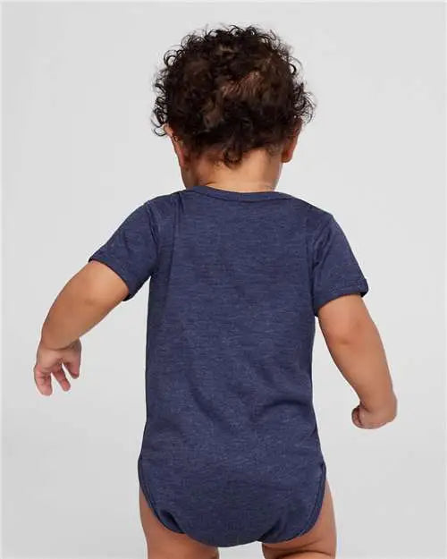Rabbit Skins 4424 Infant Fine Jersey Bodysuit - Vintage True Navy