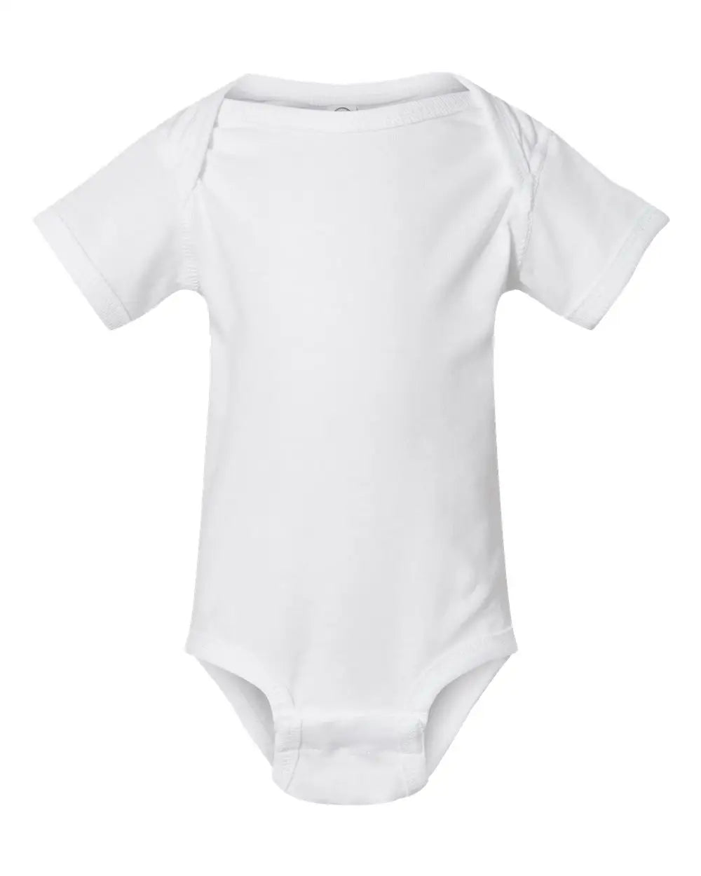 Rabbit Skins 4424 Infant Fine Jersey Bodysuit - White