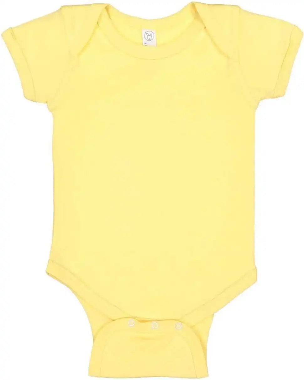 Rabbit Skins 4424 Infant Vintage Fine Jersey Bodysuit Butter