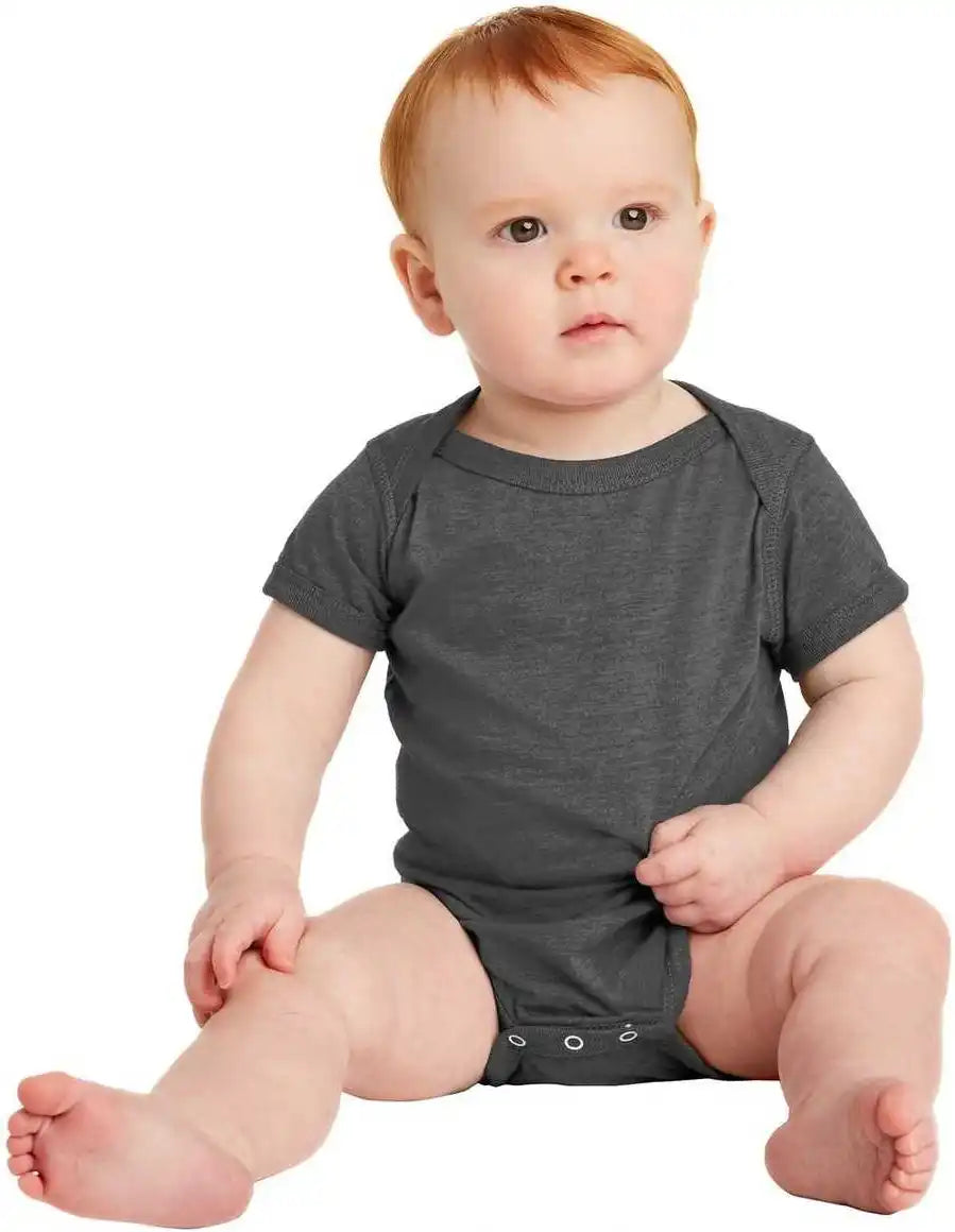 Rabbit Skins 4424 Infant Vintage Fine Jersey Bodysuit Gray