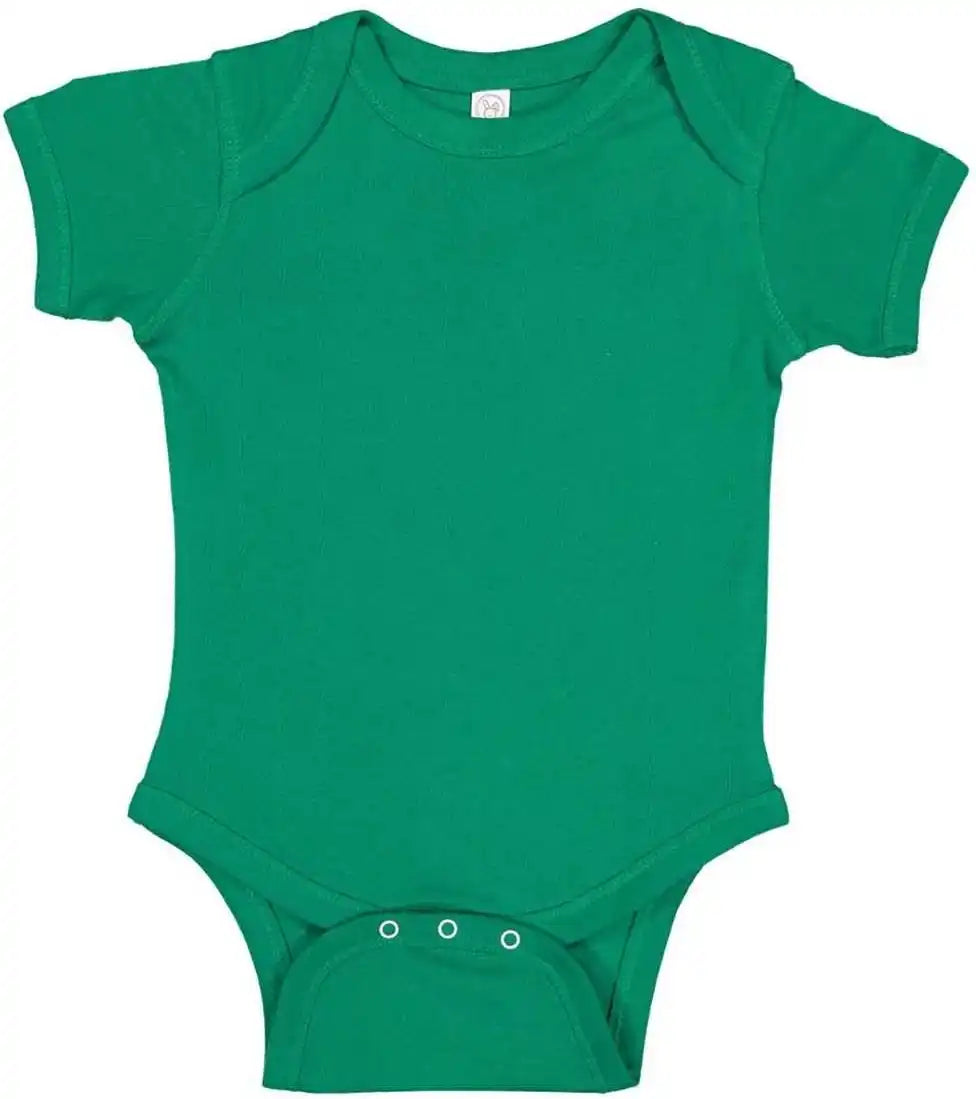 Rabbit Skins 4424 Infant Vintage Fine Jersey Bodysuit Kelly