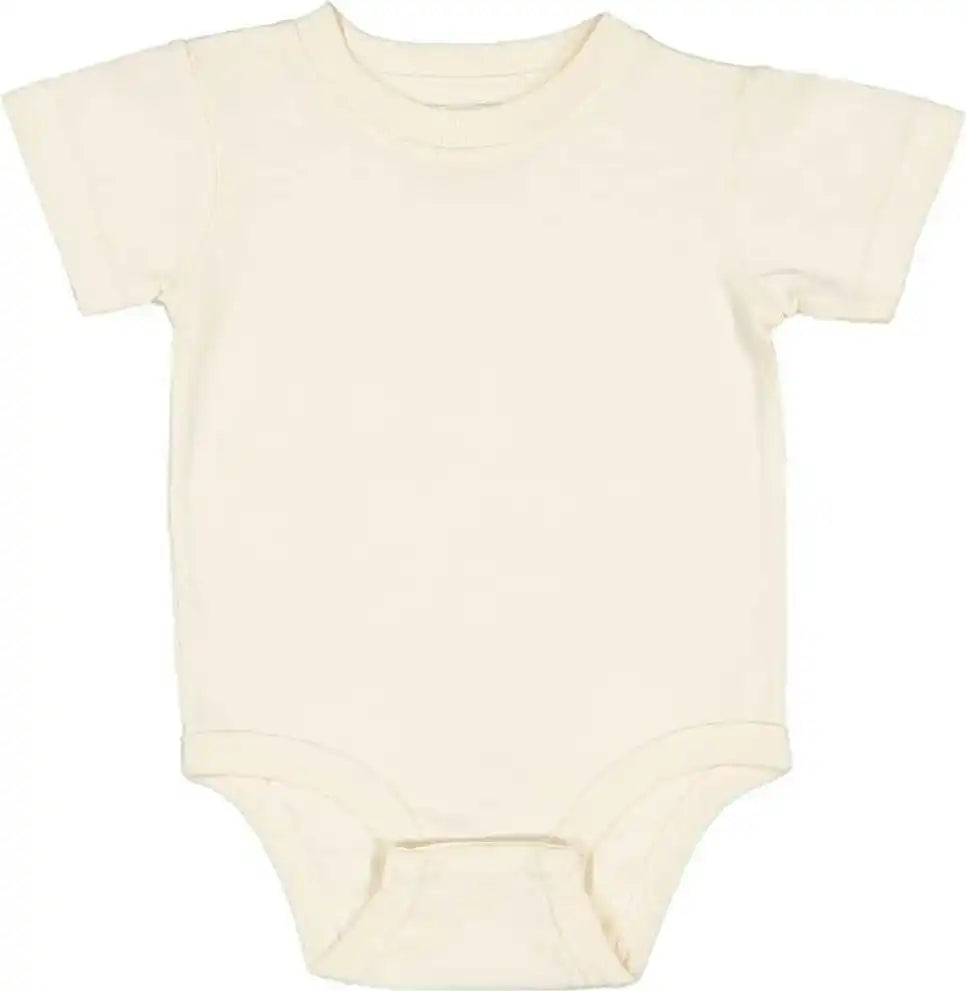 Rabbit Skins 4424 Infant Vintage Fine Jersey Bodysuit Natural Heather