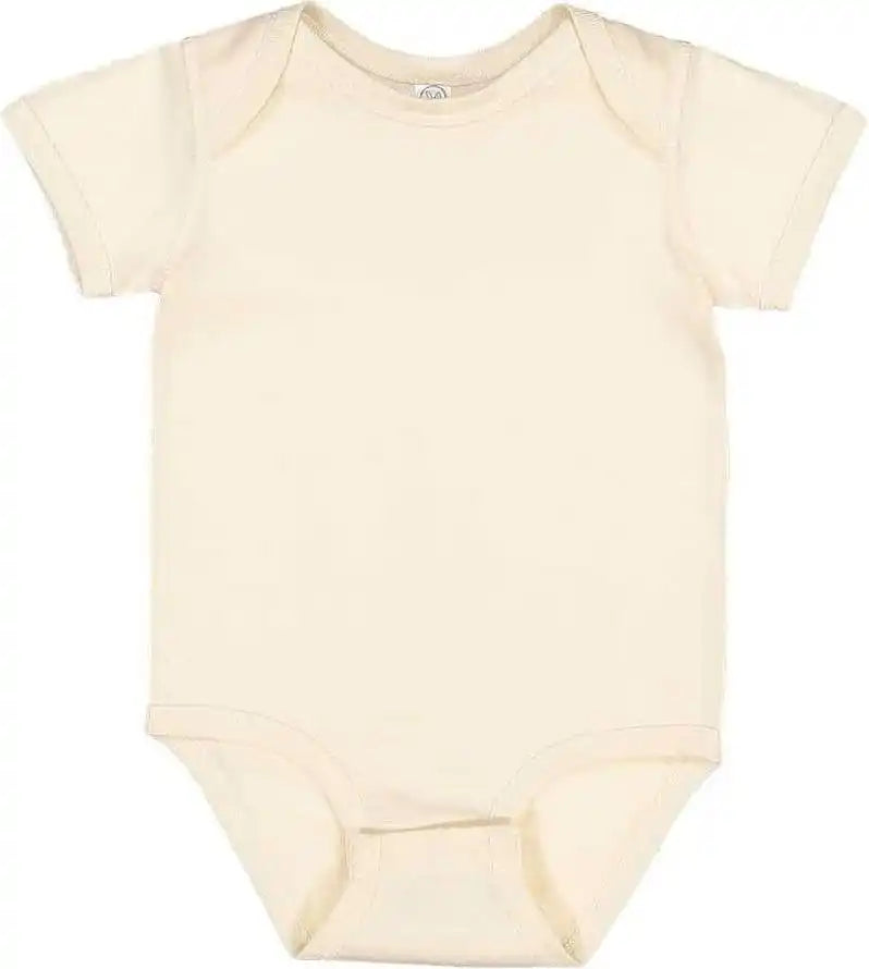 Rabbit Skins 4424 Infant Vintage Fine Jersey Bodysuit Natural
