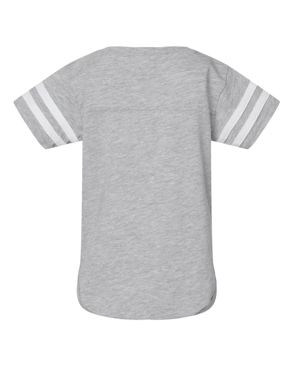 Rabbit Skins 4437 Infant Football Fine Jersey Bodysuit - Vintage Heather White - Heather/ / Nb