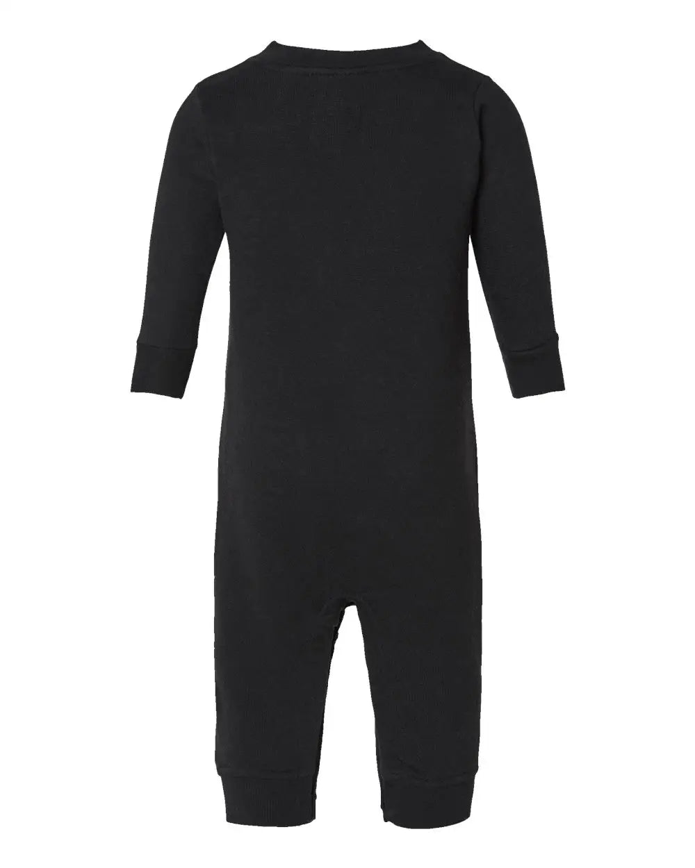 Rabbit Skins 4447 Infant Fleece One-piece - Black - 06m