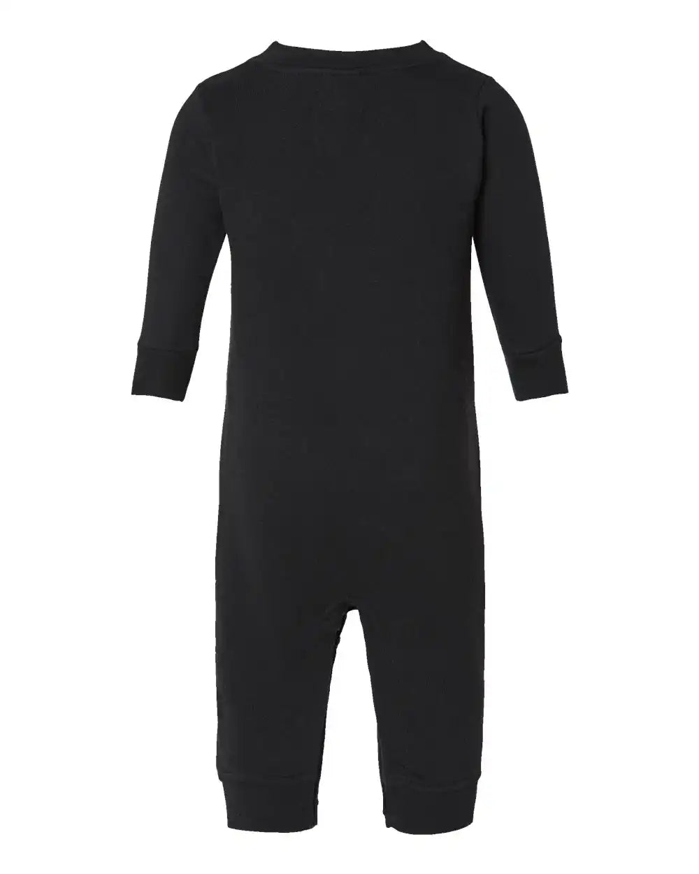 Rabbit Skins 4447 Infant Fleece One-piece - Black - 6m