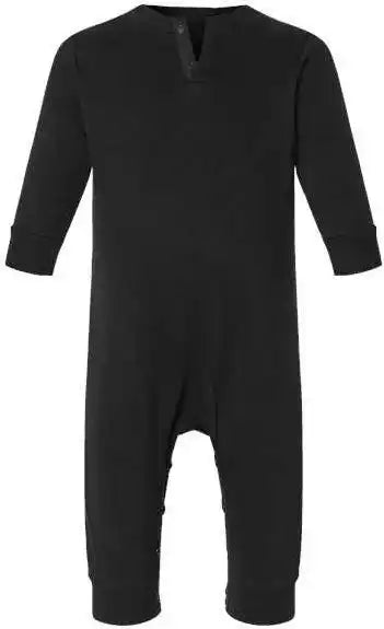 Rabbit Skins 4447 Infant Fleece One-piece - Black