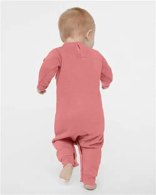 Rabbit Skins 4447 Infant Fleece One-piece - Mauvelous