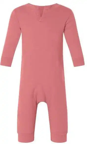 Rabbit Skins 4447 Infant Fleece One-piece - Mauvelous