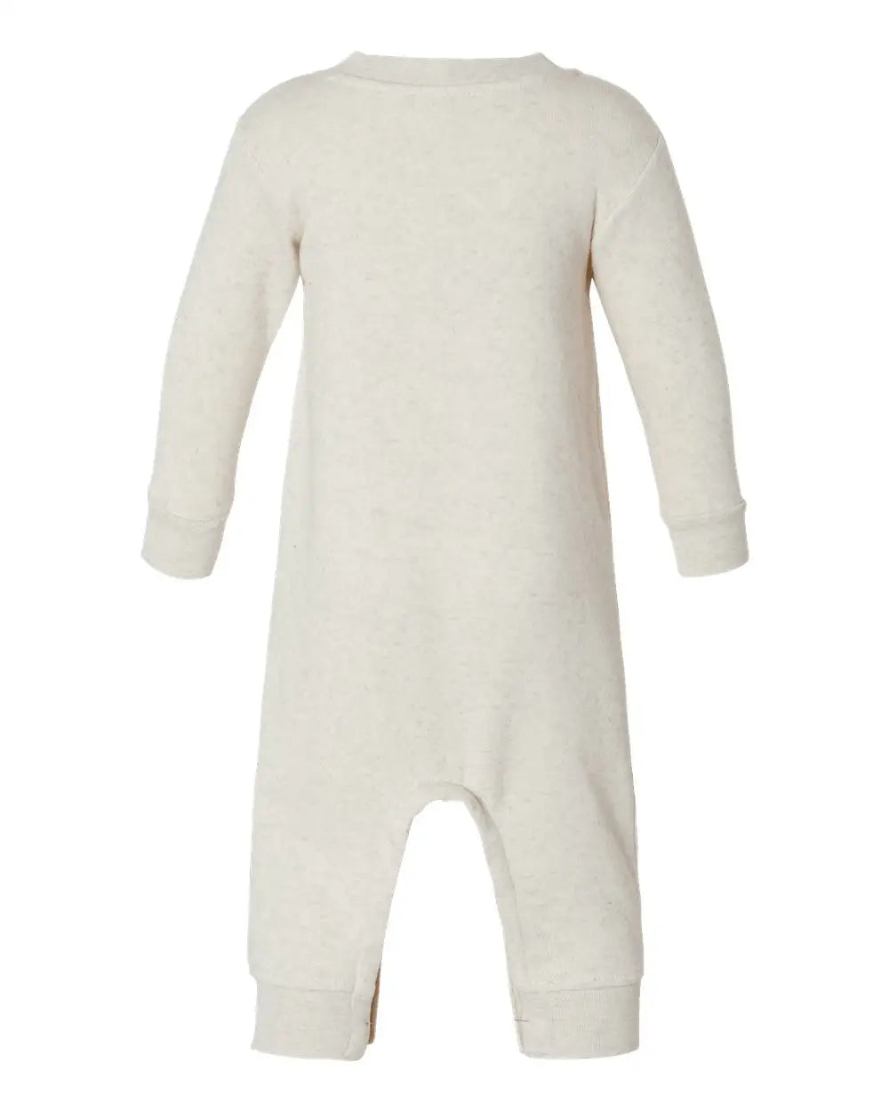 Rabbit Skins 4447 Infant Fleece One-piece - Natural Heather - 06m