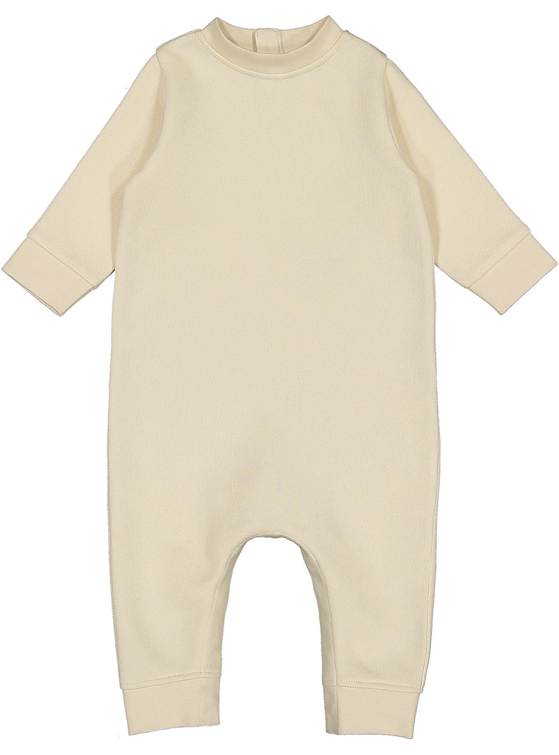 Rabbit Skins 4447 Infant Fleece One-piece - Natural