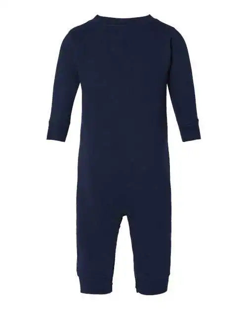 Rabbit Skins 4447 Infant Fleece One-piece - Navy