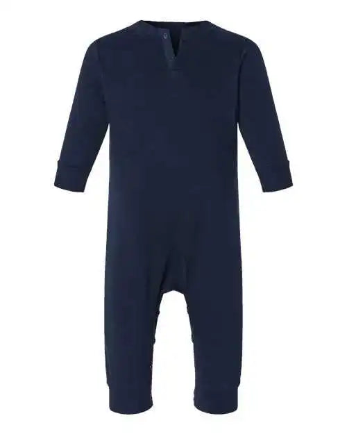 Rabbit Skins 4447 Infant Fleece One-piece - Navy