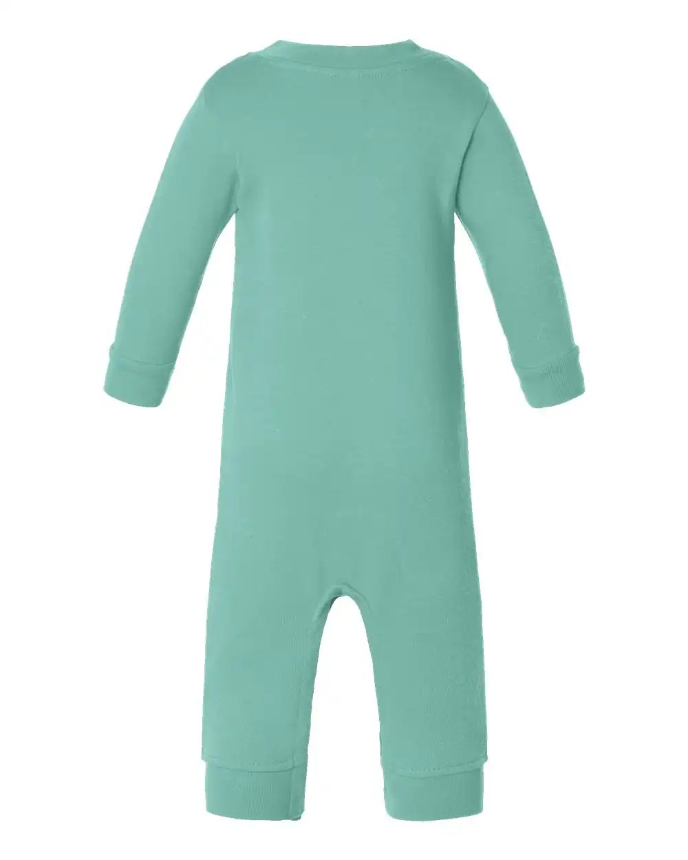 Rabbit Skins 4447 Infant Fleece One-piece - Saltwater - 6m