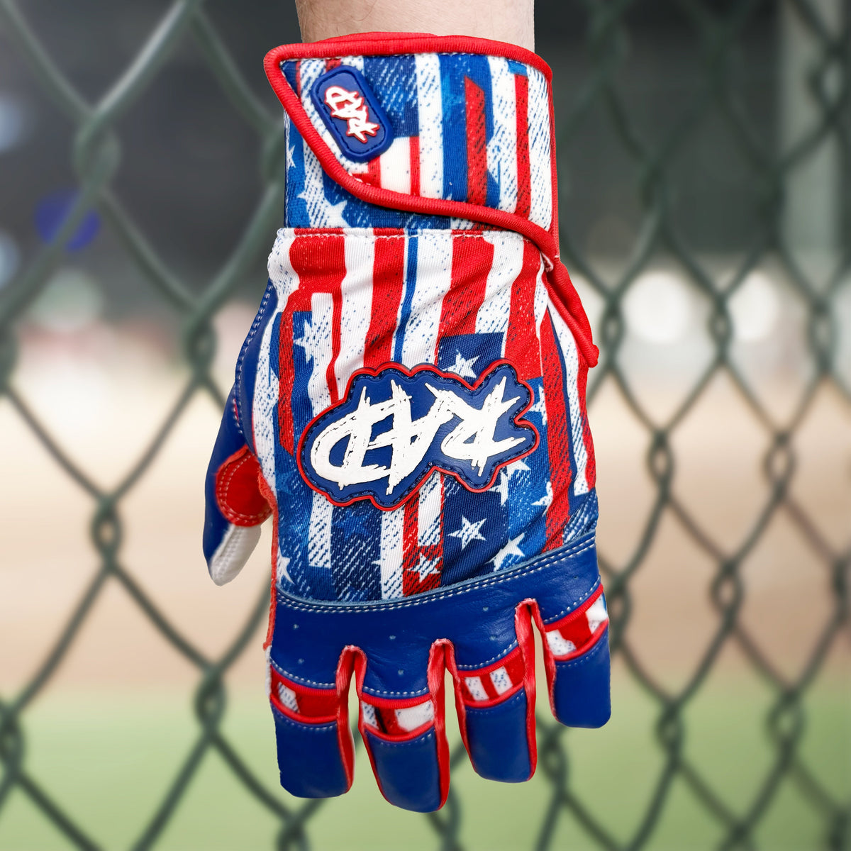 Rad Batting Gloves - Merica (red/white/blue)