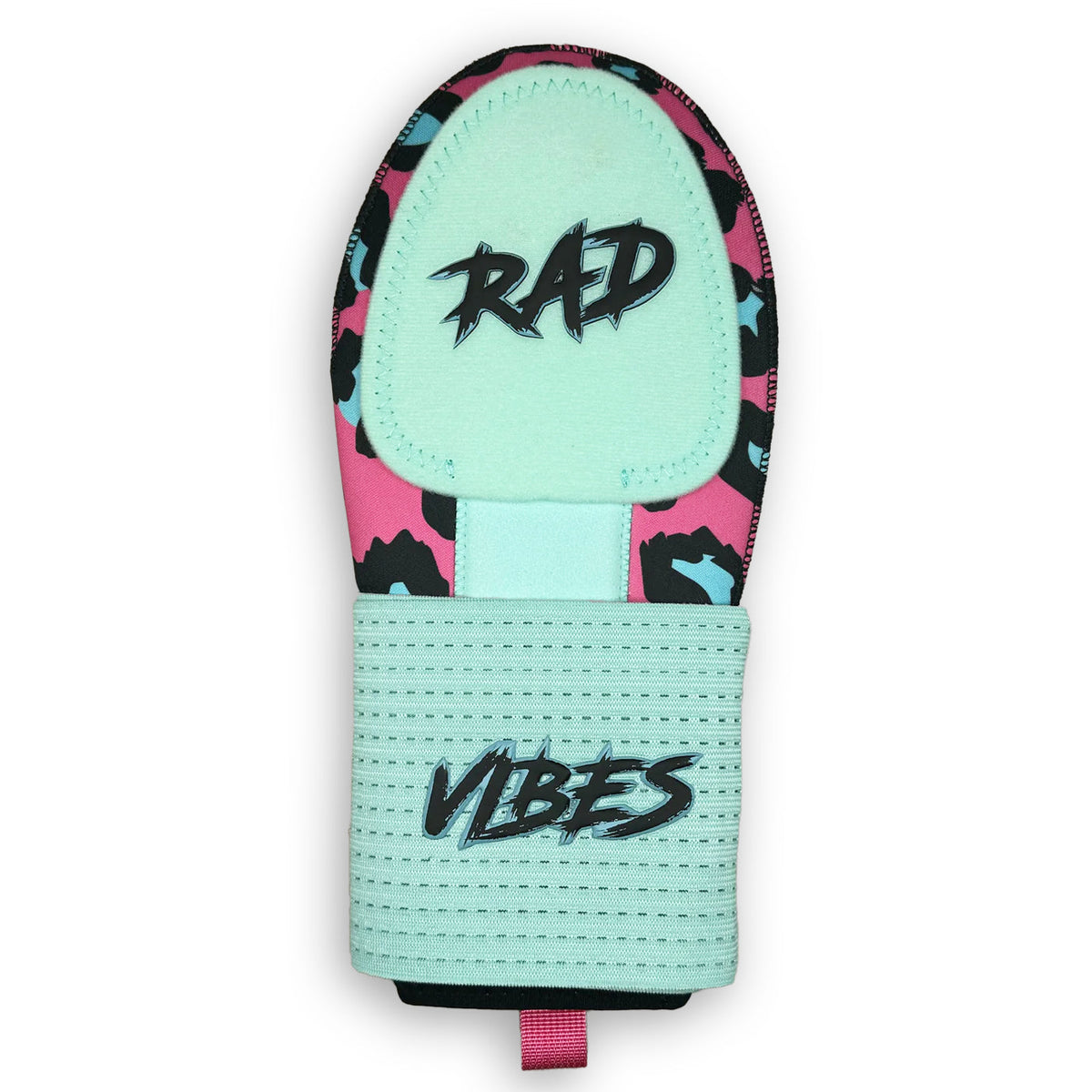 Rad Sliding Mitt - Vibes Leopard Print (pink/mint Green/black)