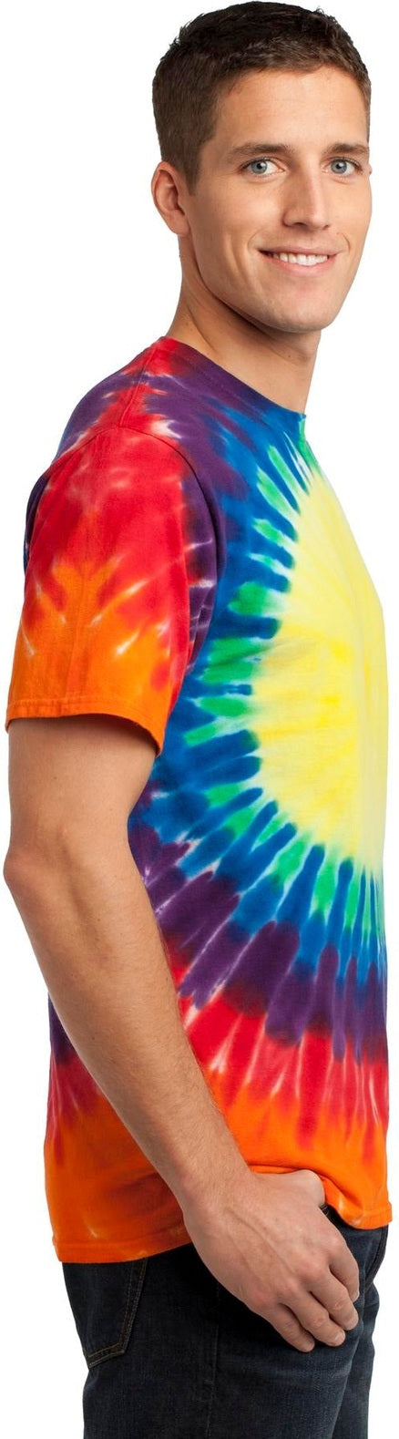 Rainbow Port & Co Window Tie-Dye Tee. PC149