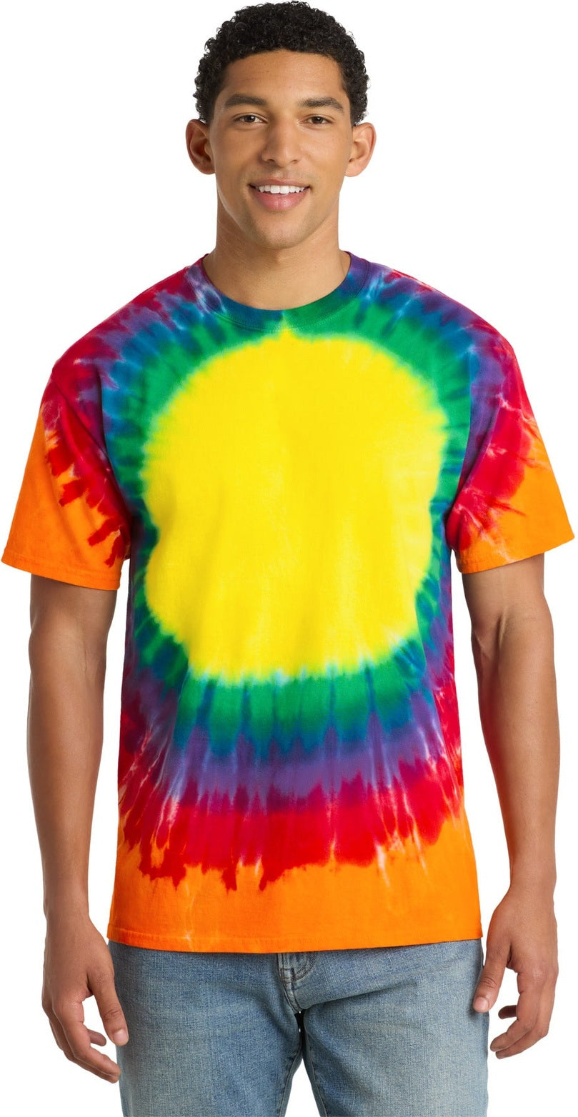 Rainbow Port & Co Window Tie-Dye Tee. PC149