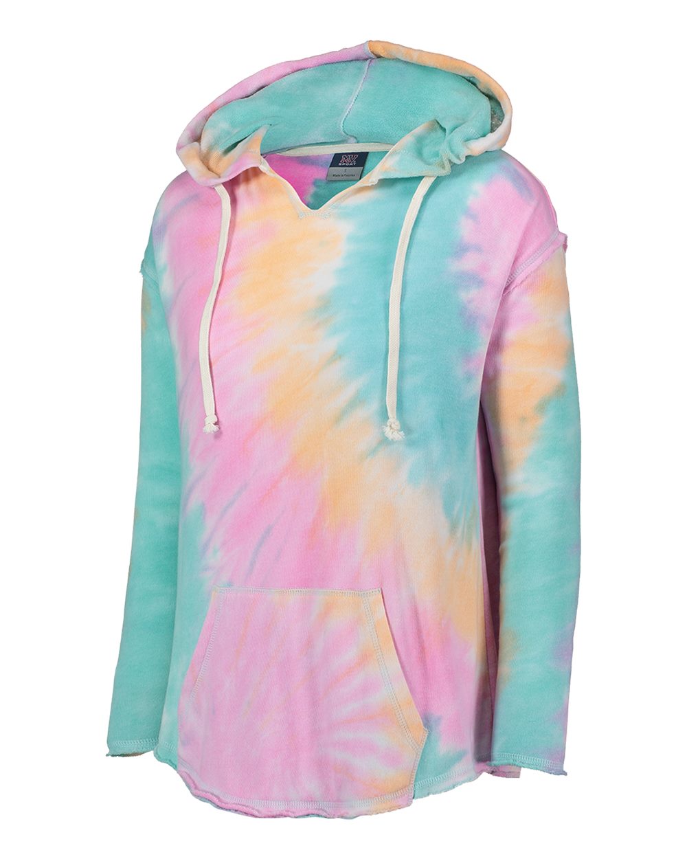 Rainbow Sorbet Women's Angel Terry Nora Pullover - W17122