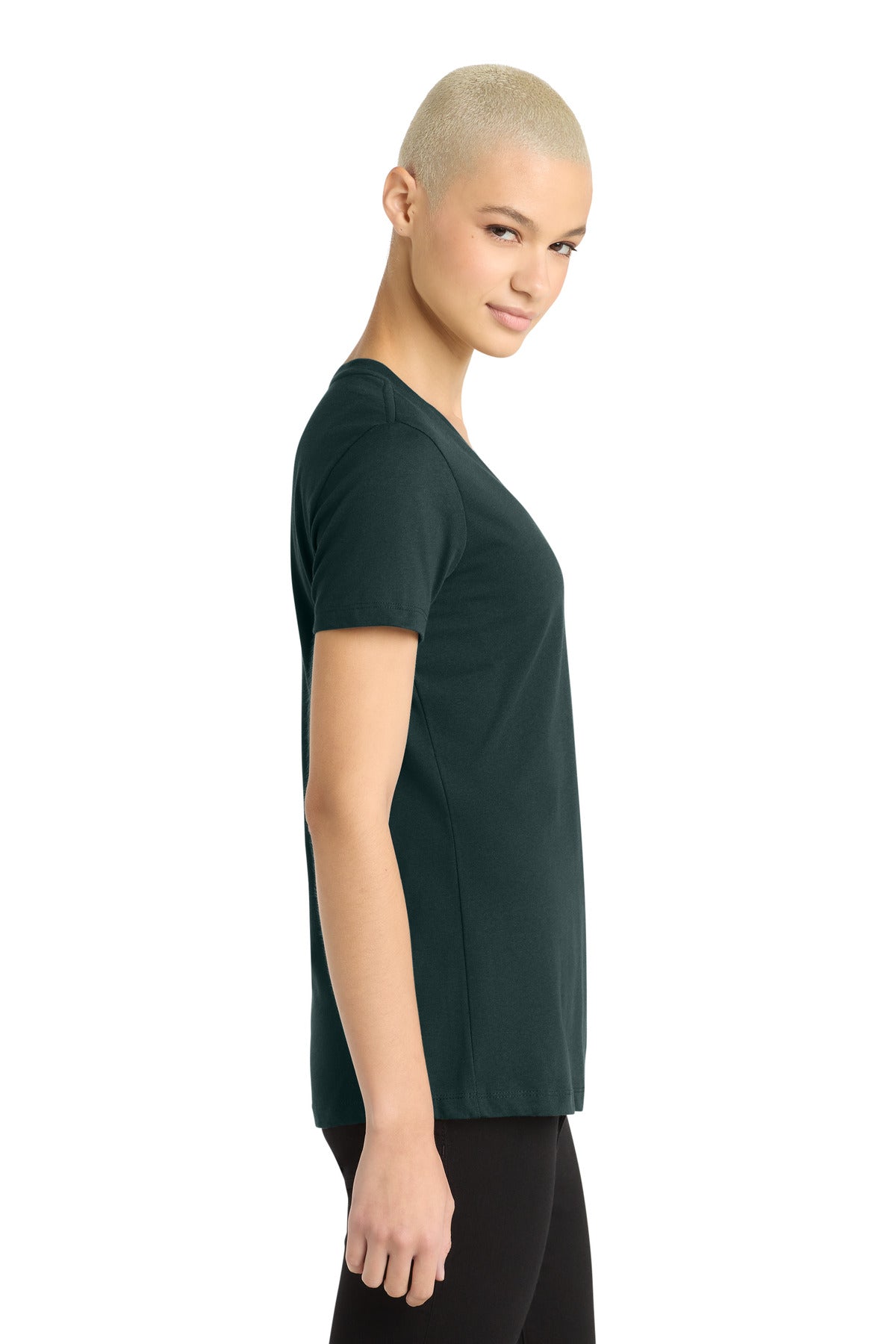 Rainforest District - Women's Perfect Weight V-Neck Tee. DM1170L