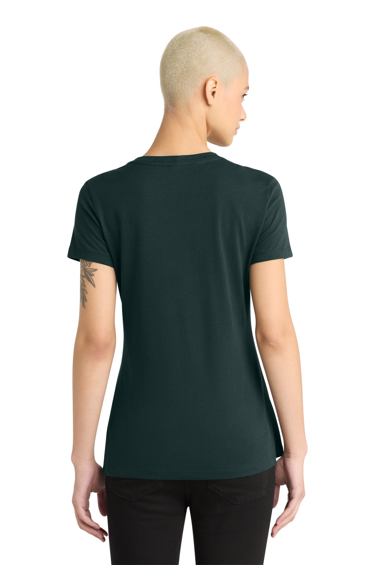 Rainforest District - Women's Perfect Weight V-Neck Tee. DM1170L