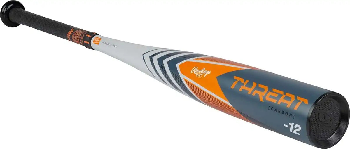 Rawlings 2024 Threat 2 3/4’’ Barrel (-12) Usssa Bat - Black Orange