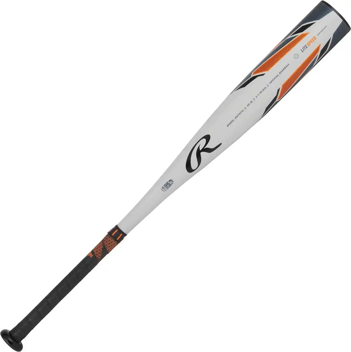Rawlings 2024 Threat 2 3/4’’ Barrel (-12) Usssa Bat - Black Orange