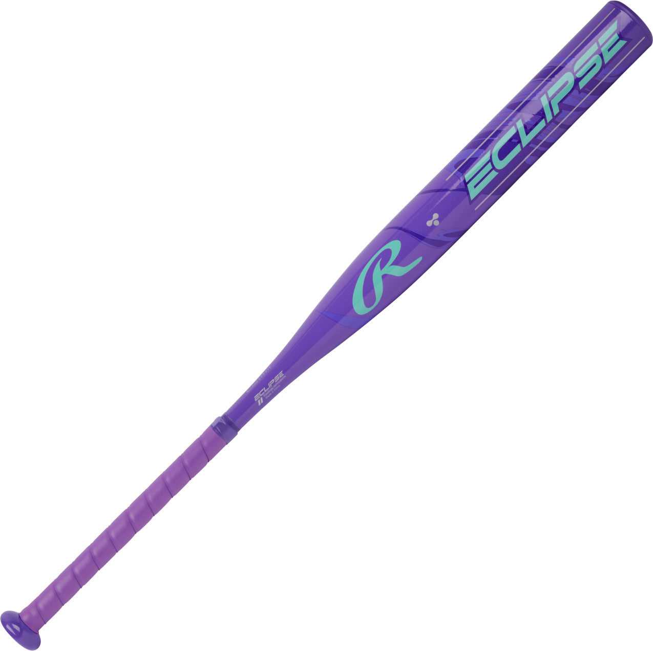 Rawlings 2025 Eclipse (-12) Fastpitch Softball Bat - Purple Green