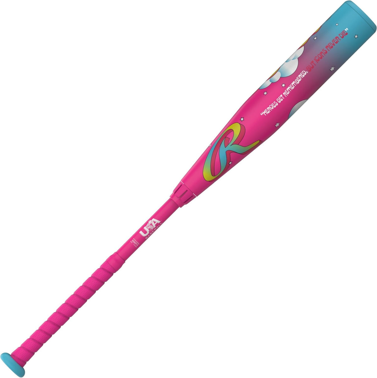 Rawlings 2026 Icon Fest (-10) Usa Approved Bat Rus6ifp10 - Pink Blue Yellow