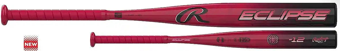 Rawlings 2027 Eclipse (-12) Fastpitch Bat Rfp7e12- Red Black