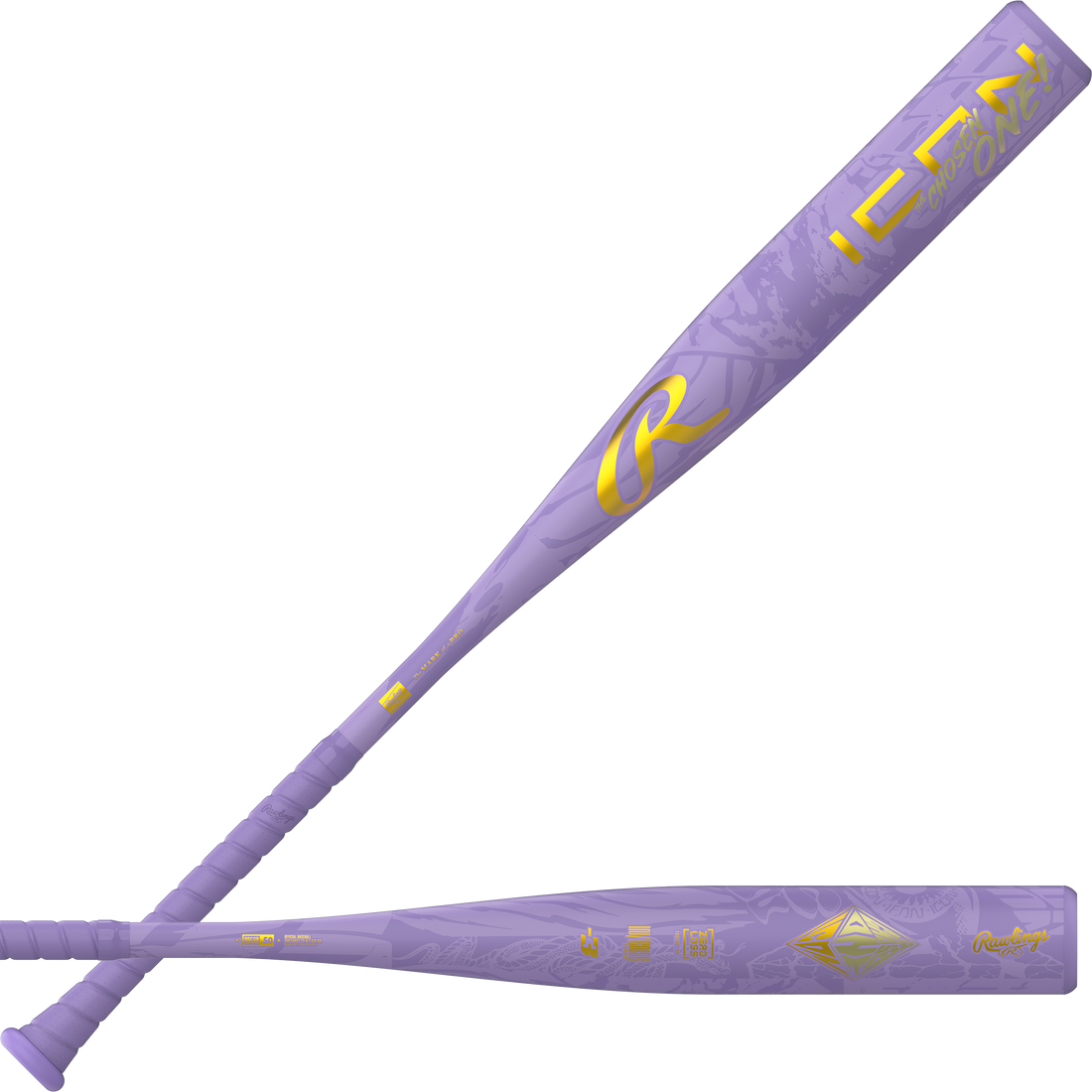 Rawlings 2027 Icon the Chosen one (-3) Bbcor 2 5/8’’ Bat Rbb7ione3