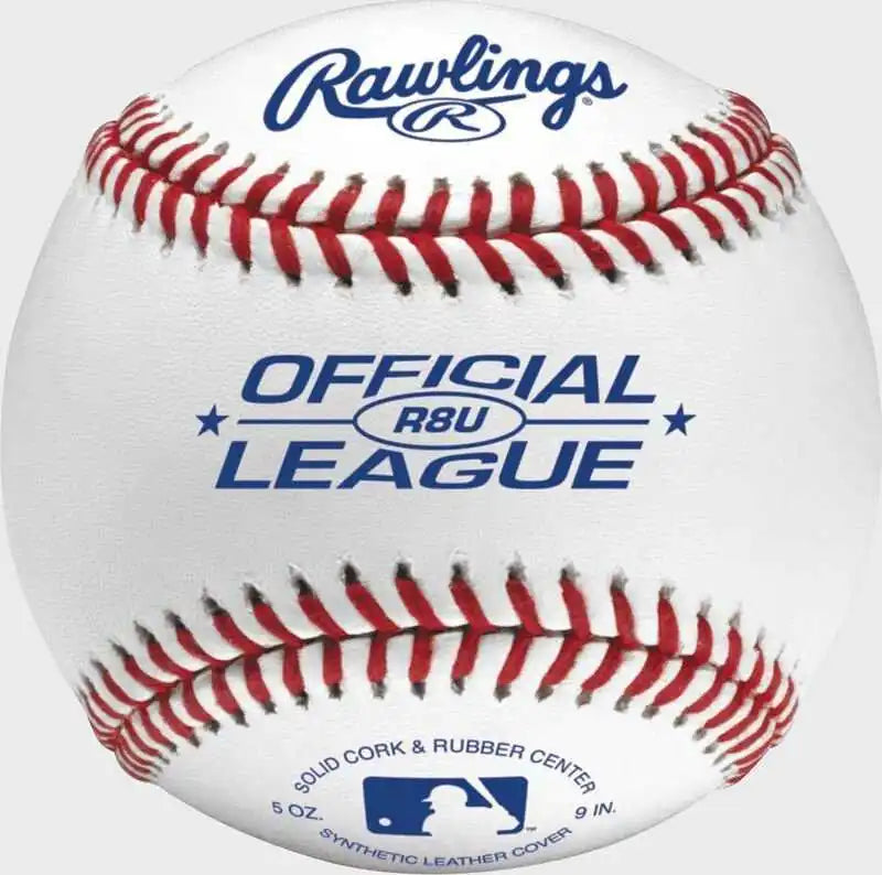 Rawlings 24 R8u Game Baseballs with Bucket - 2 Dozen