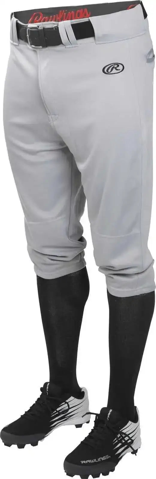 Rawlings Adult Solid Launch Knicker Pant Lnchkp - Gray