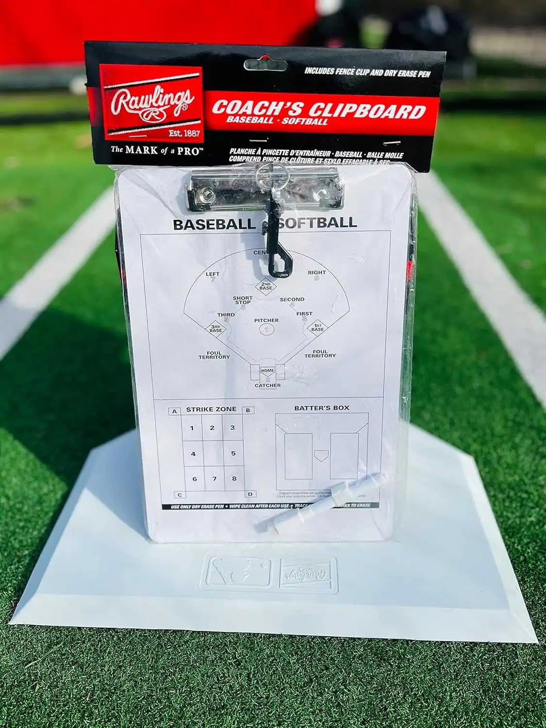 Rawlings Baseball Coach’s Clipboard - 1 Ea
