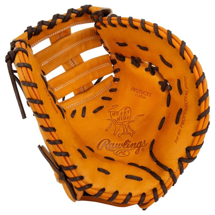 Rawlings Heart of the Hide 13.00" Baseball 1st Base Mitt PROTDCTT - Tan