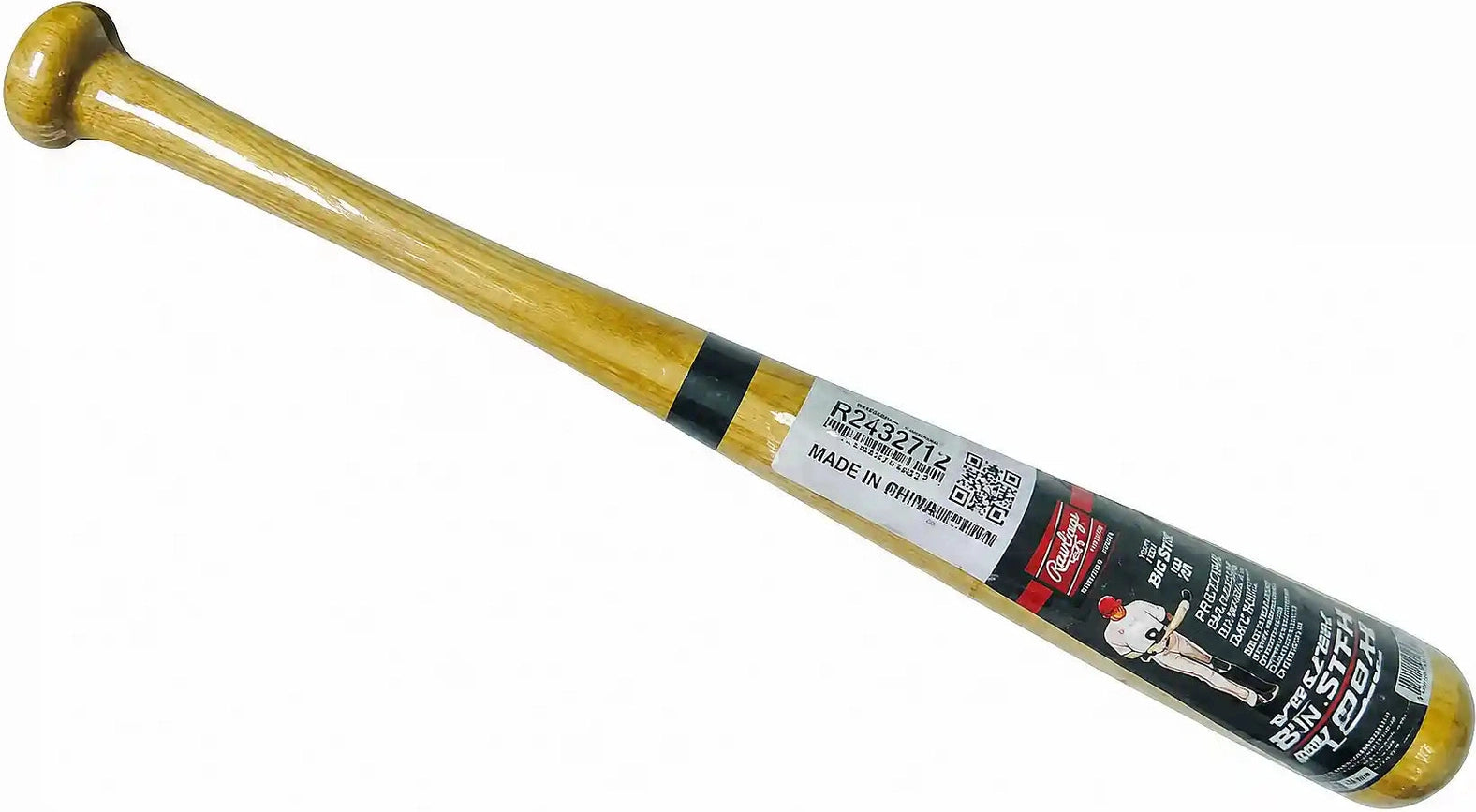 Rawlings Big Stick One-hand Training Bat - Black Yellow