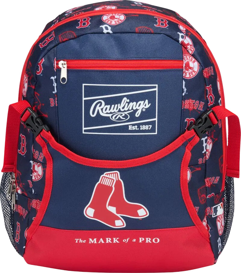 Rawlings Boston Red Sox Mlb T-ball Backpack - Navy