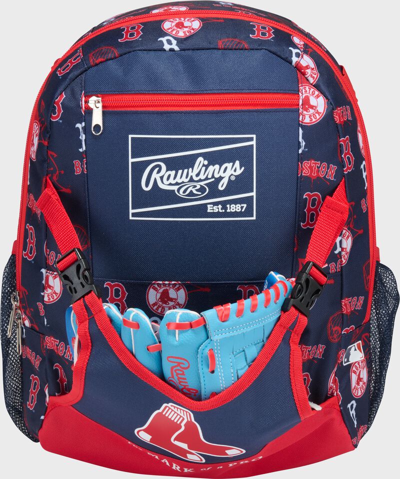 Rawlings Boston Red Sox Mlb T-ball Backpack - Navy